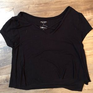 cropped arizona tee